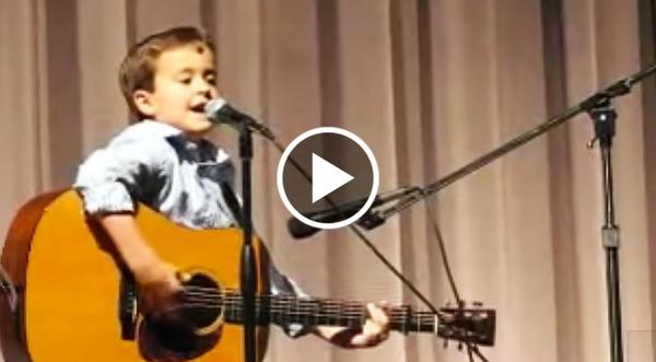 Second Grader Jolts Audience With Unthinkable Guitar Skills In Southern Classic