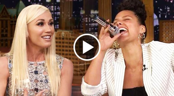 See Alicia Keys' Perfect Impression Of Gwen Stefani