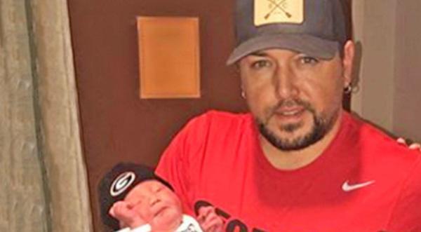 Jason Aldean's Newborn Son Is Ready For Christmas In Adorable Onesie