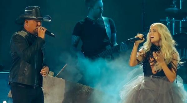 Carrie Underwood & Jason Aldean Perform #1 Duet At CMA Awards