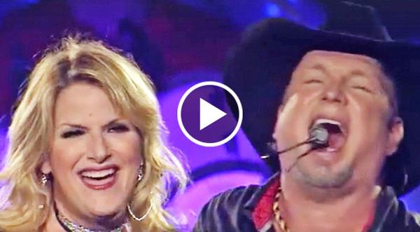 Trisha Yearwood Interrupts Garth Brooks Mid-Concert With A Major Surprise