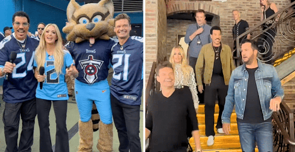 “Idol” Judges Spotted Filming Season 23 In Nashville: Titans Game & Live Show