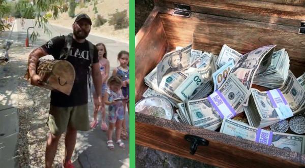  Dad Finds $10,000 & Silver Coins Inside Chest At Utah Canyon