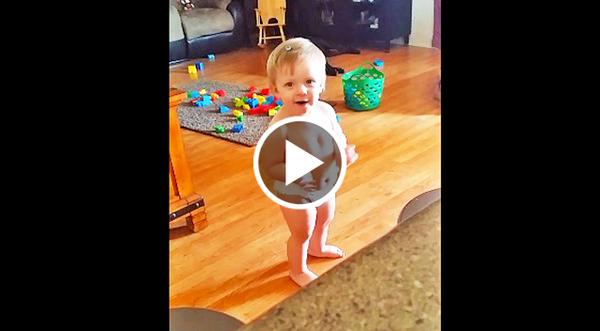 Adorable Baby Gets 'Carried Away' Dancing To George Strait Song