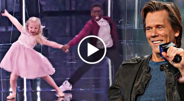 Talented Kids Show Up Kevin Bacon With Epic 'Footloose' Dance On AGT