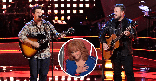 Reba Gets Emotional While Eliminating A Team Member After Luke Combs Cover