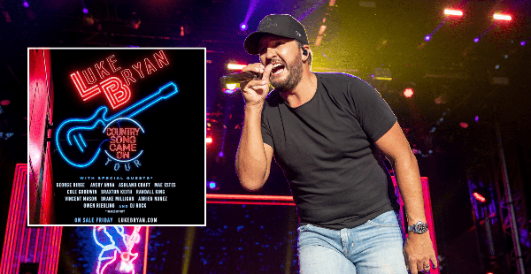 Luke Bryan Announces 2025 “Country Song Came On” Tour