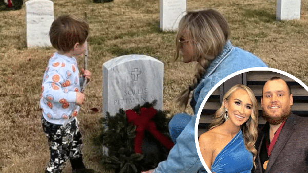 Luke Combs’ Wife Nicole And Sons Honor Fallen Service Members With Christmas Wreaths