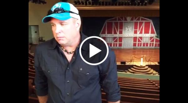Emotional Garth Brooks Explains Why He's Refusing To Sing His Own Song At The Ryman