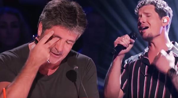 Simon Breaks Down In Tears On Live TV After Father’s Emotional Song
