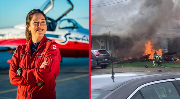 One Dead After Canadian Air Force Jet Crashes Into House