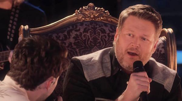 Blake Shelton’s New “Voice” Bromance Shines In Coach Performance