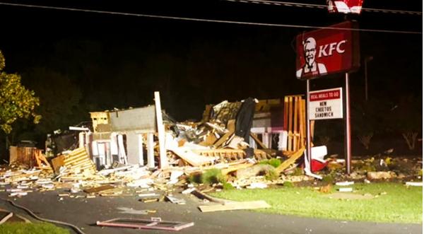 KFC In North Carolina Mysteriously Explodes In Middle Of Night