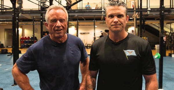RFK Jr. And Pete Hegseth Challenge America — And Each Other — To Complete 100 Push-Ups
