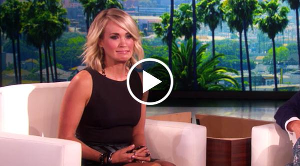 Ellen DeGeneres Asks Carrie Underwood To Dance Like A Chicken And The Result Is Hysterical