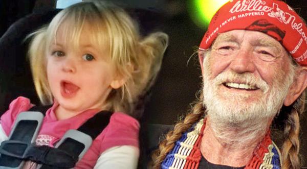 Adorable Three-Year-Old Singing Willie Nelson’s ‘On The Road Again’