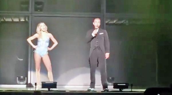 Julianne Hough Stops Show To Confront Audience Member Who Shouts Insult