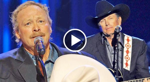 George Strait Joins Alan Jackson For 'He Stopped Loving Her Today' In Touching Tribute To The Possum