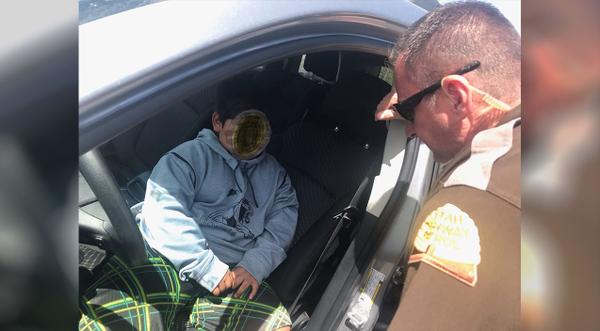 Utah State Trooper Pulls Over A 5-Year-Old Driving On The Freeway