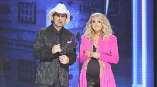 Brad Paisley Has Comical ‘Congrats’ Message For Carrie Underwood After Birth Of Son