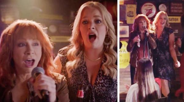 Reba McEntire Sings With “Reba” Co-Star Melissa Peterman In New Movie “The Hammer”