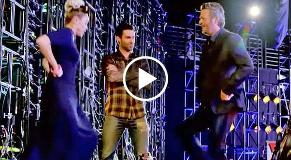 Miley & Blake Team Up For Hysterical, Full On Irish Dance-Off