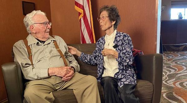 Korean War Vet Cries After Reuniting With His Long Lost Love After 70 Years