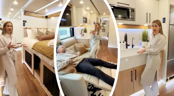 Step Inside Kane & Katelyn Brown’s Customized Tour Bus For Their Family