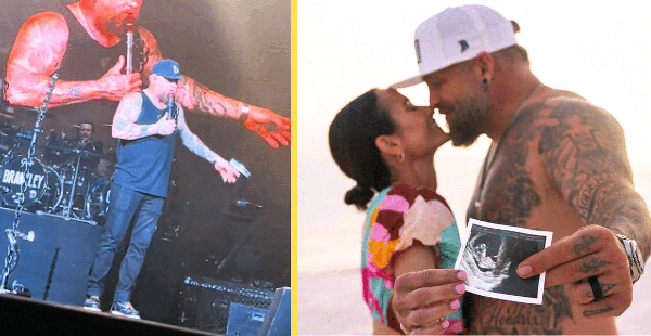 Brantley Gilbert Stops Show To Help His Wife Deliver Their Baby On Their Tour Bus