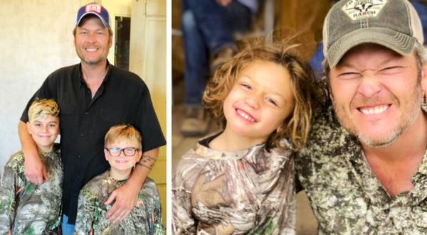 Gwen Honors Blake On Father's Day, Thanks Him For Helping Raise Her 3 Sons