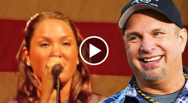 Garth Brooks' Youngest Daughter Performs Touching Live Cover Of "Three Wooden Crosses"