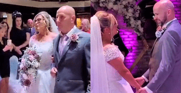Bride Surprises Groom By Singing Shania Twain Hit As She Walks Down The Aisle