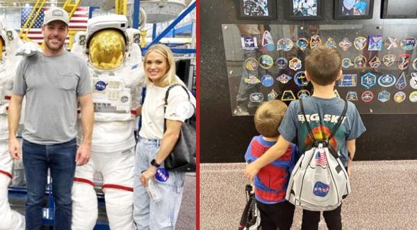 Carrie Underwood Shares Photos From Family’s Day At NASA Space Center