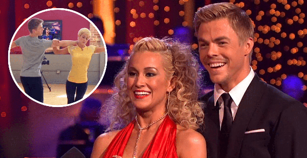 Derek Hough Shares Never-Before-Seen Rehearsal Footage Of Him & Kellie Pickler On ‘DWTS’