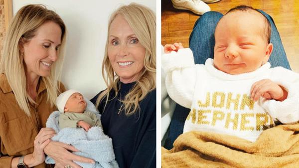 Korie Robertson Posts First Photos Of 3-Day-Old Grandson