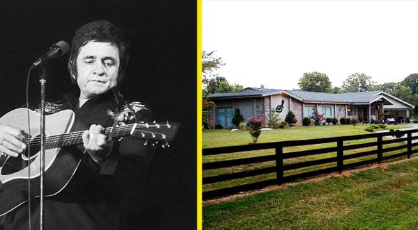 Johnny Cash’s Former Home In Tennessee Up For Sale