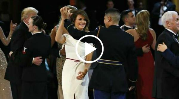 President Trump And Melania Dance To Dolly Parton Hit