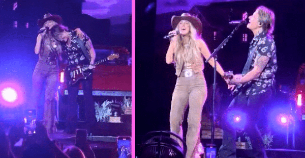 Keith Urban Shows Up At Lainey Wilson’s Concert For Surprise Duet