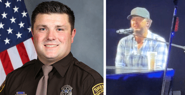 Luke Bryan Sings “Drink A Beer” In Tribute To Fallen Michigan Sheriff’s Deputy
