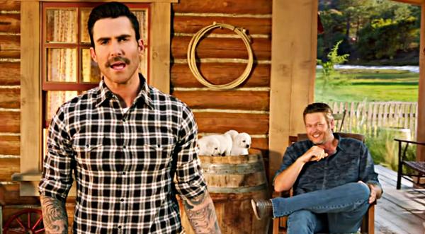 Adam Levine Sings With Country Twang In Hysterical “Voice” Super Bowl Ad