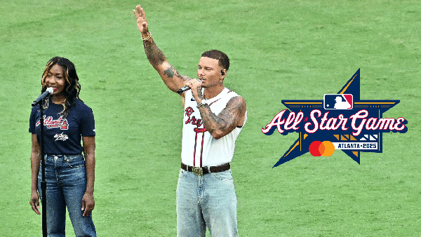 Kane Brown Impresses With “Georgia On My Mind” At The MLB All-Star Game