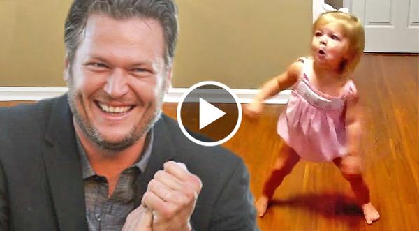 TOO CUTE: Little Girl Hears Her Favorite Blake Shelton Song And Can't Help But Dance! (WATCH)