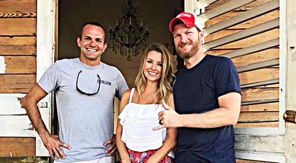 Amy Earnhardt Falls Down Staircase