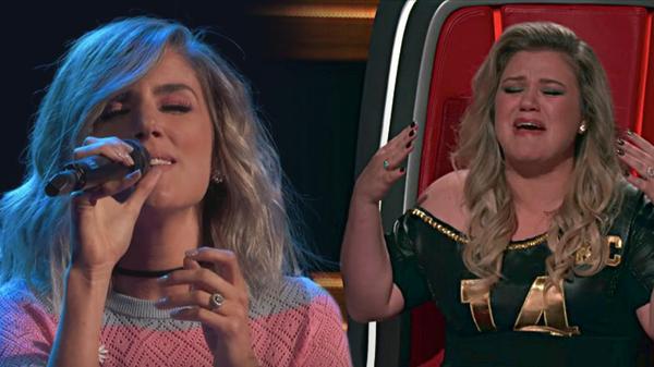 Kelly Starts Sobbing When 'Voice' Contestant Sings Her Song