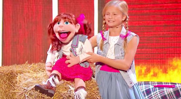 Darci Lynne Blows Audience Away Yodeling With Puppet To 'Cowboy's Sweetheart'