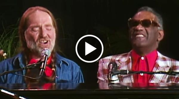 Willie Nelson & Ray Charles Mystify Crowd With Beautiful 'Seven Spanish Angels' Duet