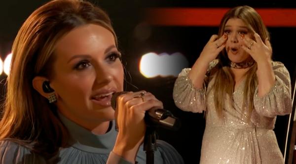 Carly Pearce’s “Voice” Performance Leaves Kelly Clarkson In Tears