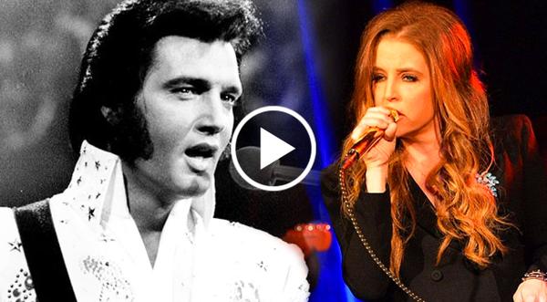 Elvis Presley And His Daughter, Lisa Marie Presley Singing "In The Ghetto" Will Bring Y'all To Tears