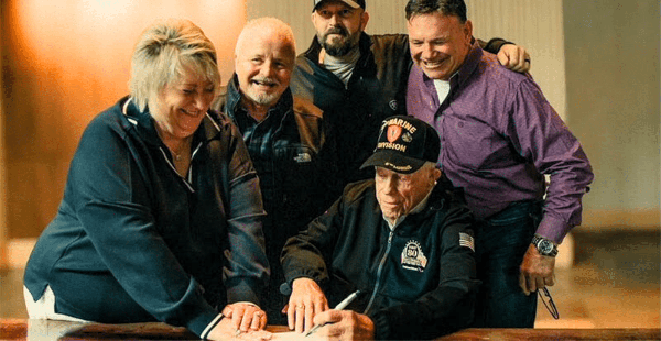 100-Year-Old WWII Veteran Don Graves Signs Record Deal