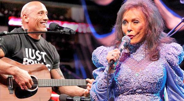 The Rock Hilariously Covers Loretta Lynn's Classic 'You Ain't Woman Enough'